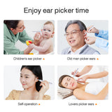 4mm Wireless Smart Mini Camera WiFi Visual Ear Wax Cleaner Spoon Endoscope Otoscope Android iPhone Earwax Removal Earpick Tool