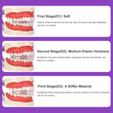 3Pcs Dental Braces Orthodontic Teeth Trainer Set for Adults Orthotics Tooth Retainers Alignment 3 Phases Teeth Straightener
