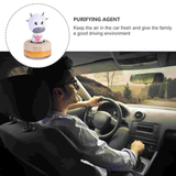 1Pc Shaking Head Cow Statue Nice Fine Chic Home Decoration Year of the Ox Ornament Aroma Ox Ornament Car Interior Decor