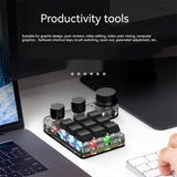 Usb Custom Keyboard Volume Button Knob Programming Macro Gaming Wireless Mechanical Keyboard Multifunctional Controller