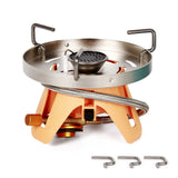1200W Camping Stove Mini Backpacking Stove For Outdoor Camping Hiking Traveling Mini Camping Stove