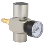 CO2 Gas Regulator 3/8in Quick Connector CO2 Mini Regulator Pressure Gauge for Soda Container Beer Keg Beer Accessories