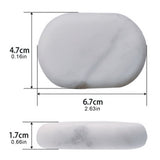 12pcs Spa Energy Stone Cold And Hot Compress Essential Oil Comfortable Health Care Crude Massage Stone
