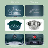 Mini Electric Rice Cooker 1.8L Non-stick Cooking Machine Single/Double Layer Hot Pot Multifunction Electric Rice Cooker for Home