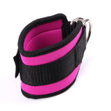 1PCS Ankle Straps Taekwondo Fitness Ankle Buckle D-ring Straps Weight-bearing Fitness Ankle Straps Stretching Sports Straps