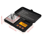 200g x 0.01g Jewelry Gram Scale Multi-function Pocket Scale High Precision Food Jewelry Medicine With 50g Weights and tweezers