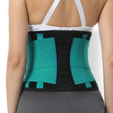 Men Women Adjustable Elastic Waist Support Belt Lumbar Back Medical Bone Orthopedic Exercise Brace Slimming Belt Waist Trainer