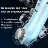 5 Level Pro Vacuum Pore Cleaner Blackhead Remover Hot Cold Electric Strong Suction Pore Vacuum for Nose Face blackhead remover