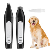 Rechargeable Pet Nail Grinder Dog Nail Clippers Painless USB Electric Cat Paws Nail Cutter 3 Speed Hair Grooming Trimming Tools