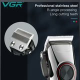 Corded cordless professional hair clipper for men hair trimmer rechargeable hair cutting machine electric haircut salon