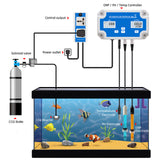3 IN 1 PH/ORP/Temp Meter Controller Tuya WIFI Water Quality Tester PH Monitor Acidometer for Aquarium APP Control US/EU Plug