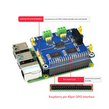 2-Channel Isolated CAN Expansion HAT,for Raspberry Pi,MCP2515 + SN65HVD230 Dual Chips Solution, Multi Onboard Protection