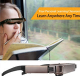 Vision 800 Smart WiFi Glasses Wide HD Screen Portable Video 3D Glasses Private Theater With Bluetooth Game Camera with Audio