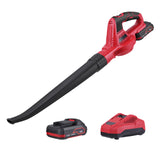 Cordless Leaf Blower 20V Electric Leaf Blower 2.0Ah Lithium Battery&amp;Charger Included for Clearing Leaf&amp;Detritus Sweeping Snow