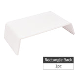 1/2Pcs Acrylic Desktop Monitor Holder Laptop Stand Riser Home Office Laptop Screen Shelf Keyboard Base Acrylic Storage Rack