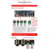 Bluetooth-compatible Power Amplifier Board with Subwoofer 2.1 Channel 50+50+100W 12V-24V  Power Amplifier Modules