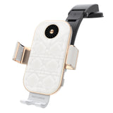 2-in-1 cooling dual-coil wireless charger for folding screen Samsung Z Flip3/4,15W QI Wireless Charger Car Mobile Holder