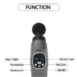 High frequency Massage gun 20 Gears Muscle Massager Pain Sport Massage Deep Vibration Body Shaping Fitness Relax body