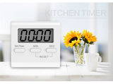 LCD Digital Kitchen Timer For Cooking Shower Study Stopwatch Alarm Clock Magnetic Electronic Cooking Countdown Time Timer