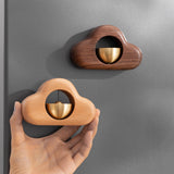 Wood Suction Door Wind Chime Magnetic Doorbell Refrigerator Magnet Housewarming Gift Door Opening Reminder