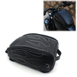 Toolkit Bag Leather Motorcycle Tank Cover Panel Bag Magnetic Motorcycle Saddle Bag Professional