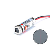 650nm 5mW Industrial Class Red Point/Line/Cross Laser Module Head Glass Lens Focusable Focus Adjustable Laser Diode Head
