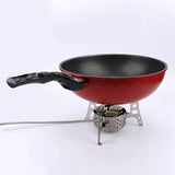 Portable Camping Stove 3 Core Head Camp Stove with Conversion Head Adapter Windproof Gas Stove Burner 9000W