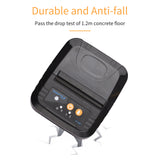 Mini Portable Receipt Thermal Printer 80mm Receipt Printer USB+Wireless BT Connection for Office/Market for Windows/Android/iOS