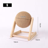 Cat Scratching Ball Toy Kitten Sisal Rope Ball Board Grinding Paws Toys Cats Scratcher Wear-resistant Pet Furniture Supplies