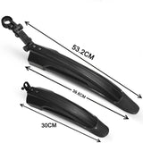 New Road Bicycle MTB Fenders Adjustable Mountain Bikes Front/Rear Mud Guards Wings Lenght 30*39.6cm Cycling Fenderset Bike Parts