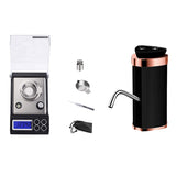 High Precision Digital Milligram Pocket Scale 50G/0.001G Lab with Electric Bottle Bucket Water Dispenser Pump 5 Gallon