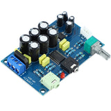 1 Pcs Tpa6120 Headphone Amplifier Board Zero Noise Diy & 1 Pcs Dac Digital Decoder for Amplifier Diy