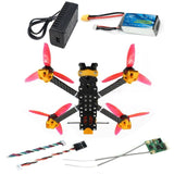 DIY FPV Racing Drone F220 220mm 5inch PNP RTF with Razer Micro 1200TVL Camera 60mm RP-SMA Antenna 5.8G 40CH FPV Goggles Monitor