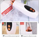 2Pcs Rechargeable Blackhead Remover Vacuum Pore Cleanser Acne Comedone Extractor Blackhead Remover Acne Remover Beauty Device