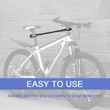 Dropship-Capacity 30Kg/66Lbs Bike Bicycle Top Tube Cross-Bar Frame Adjustable Adapter for Y-Frame Lady Bike Car Rack
