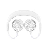 Wearable Lazy Sports Halter Fan Mini Hanging Neck Fan USB Rechargeable Cover Halter Sports Fan Air Cooler Outdoor