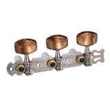 2Pcs 1:18 Classical Silver Guitar Tuner Tuning Machine Heads Keys Pegs for Guitar Parts
