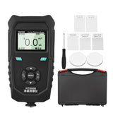 Hantek HT890B Paint Coating Thickness Gauge Portable Nondestructive Thickness Meter with Zero Cal Backlit LCD Limit Alarm