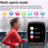 Smart Watch P20 Precise Measurement Air Pump Airbag Heart Rate Blood Pressure Oxygen Body Temperature Health Bracelet Smartwatch