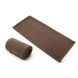 1pc Portable Fleece Sleeping Bag Liner Lightweight Tent Bed For Outdoor Hiking Backpacking Tent Bed Travel Warm Camping Blanket