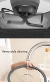 220V Automatic Electric Frying Wok Cooker Household Robot Intelligent Stir-frying Food Wok Pot EU/AU/UK/US Plug