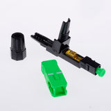 100PCS/box  SC APC fiber optic SC APC Single-mode Fast connector SC APC FTTH Fiber Optic quick Connector Free shipping