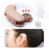 Cofoe Intelligent BTE hearing aid digital Portable Sound Amplifier dual channel noise reduction for Severe hearing loss Ear Care