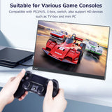 13.3 inch Portable Monitor OLED Screen 1920*1080 Resolution with Integrated Foldable Bracket Wide Compatibility