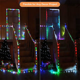 20M 5V USB With Remote  RGB Lights Festoon Courtyard Decor Wedding Garden Christmas Fixture Backyard Leds  Decoration For Home