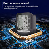 Automatic Blood Pressure Monitor Medical Sphygmomanometer Tonometer Portable Cuff Wrist Sphygmomanometer Bp LCD Display Monitor