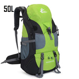 50l & 60L Waterproof Hiking Backpack Woman Outdoor Trekking Camping Bag Army Man Hunting Mountain Backpacks Rain Cover Rucksack
