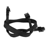 Pcie 8Pin To 2 Ports 6+2Pin Power Supply Mining Cable For Seasonic FOCUS PLUS Platinum PX Series 850 750 650 550W