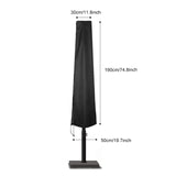 Waterproof Oxford Cloth Outdoor Sunshade Umbrella Cover Garden Weatherproof Patio Cantilever Parasol Rain Cover Accessories