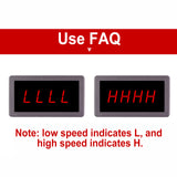 4 Digital LED Tachometer Gauge RPM Speed Meter with Hall Proximity Switch Sensor Red Blue Green 10-9999RPM DC 8-24V